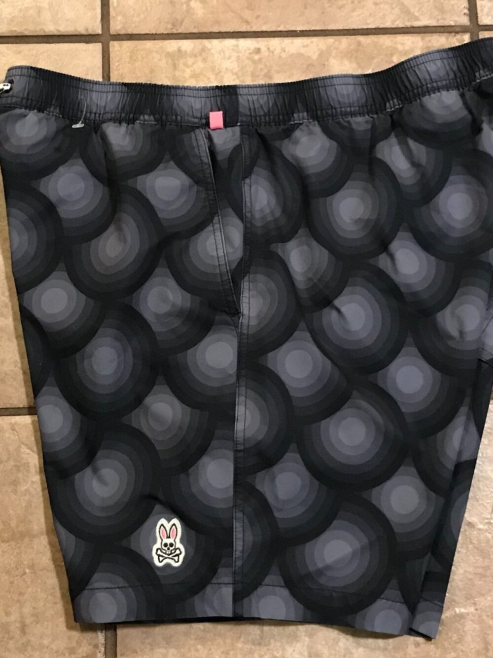 Men's Psycho Bunny Swim Trunks-Size L (Cut out Liner) - Picture 3 of 9